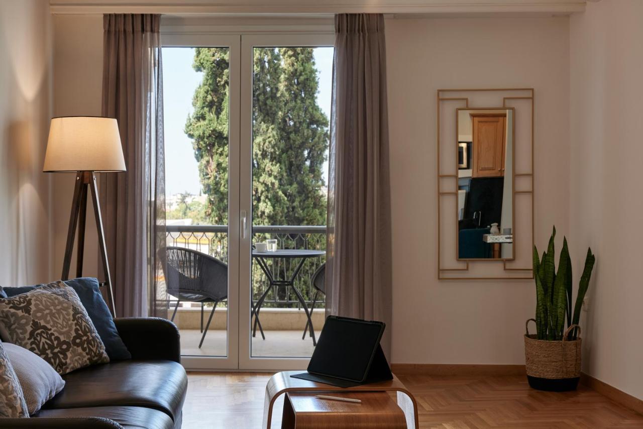 Chic One Bd Apartment With Hilton View أثينا المظهر الخارجي الصورة