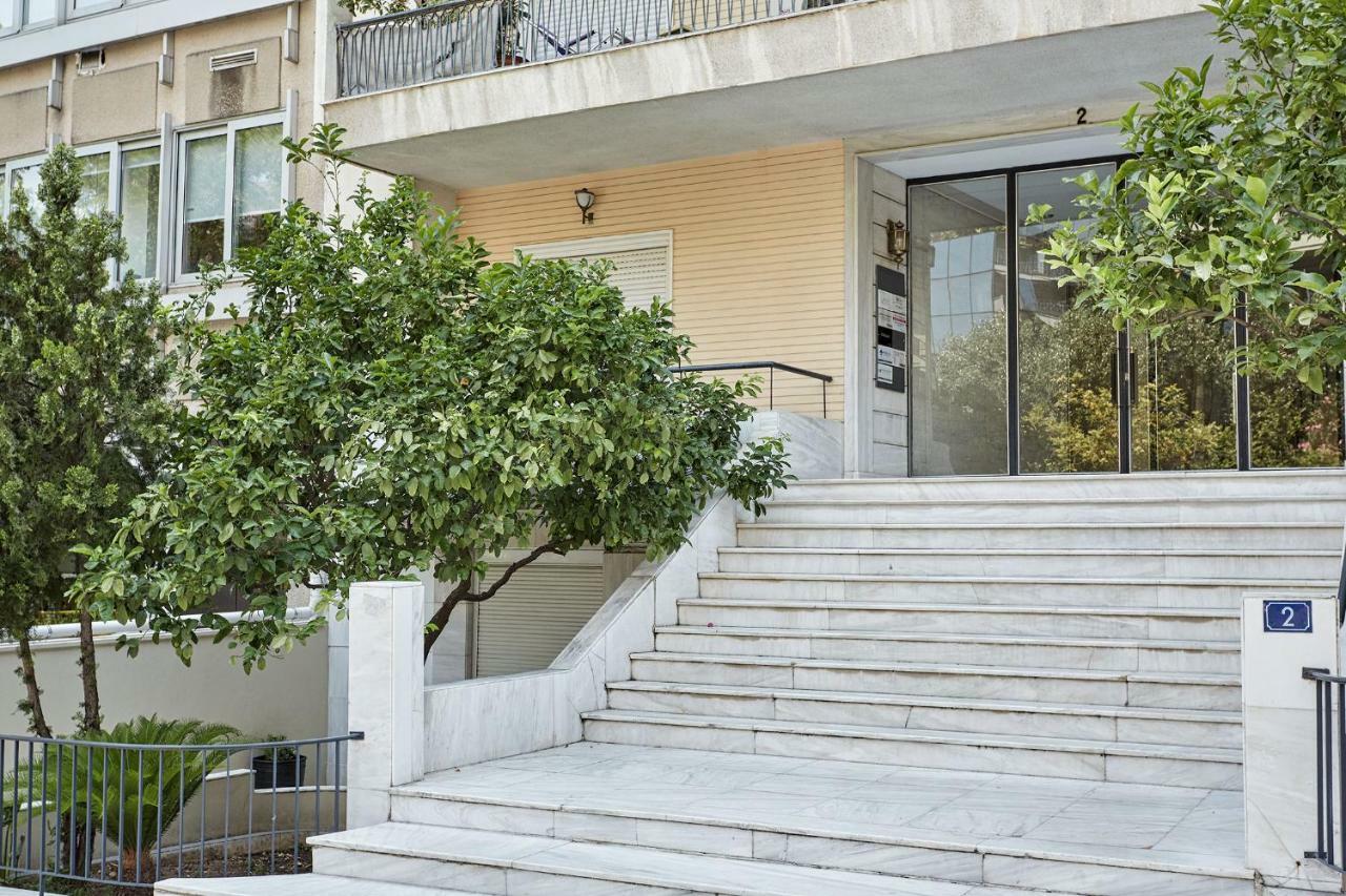 Chic One Bd Apartment With Hilton View أثينا المظهر الخارجي الصورة